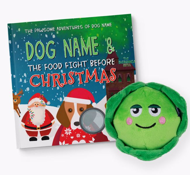 Personalised Book: Your Dog and the Food Fight Before Christmas